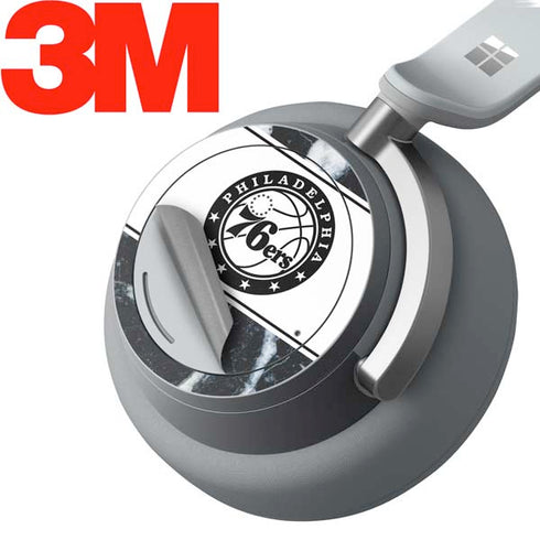 NBA Philadelphia 76ers Marble Surface Headphones Skin